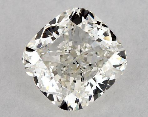 GIA 1.00 Carat J-SI1 Ideal Cut Cushion Modified Diamond